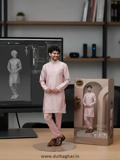 This is where your vision becomes a reality. This image gives a glimpse into my customisation process, where I use modern techniques to help you design and visualize your perfect outfit, ensuring every detail is exactly as you imagined.