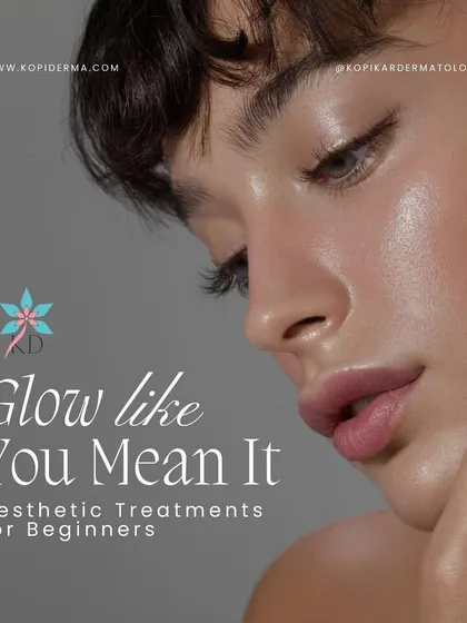 Glow like you mean it. This post introduces aesthetic treatments for beginners, emphasizing gentle yet effective options like Hydrafacials and Party Peels that provide an instant glow and improved skin texture without being daunting.