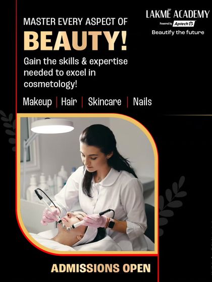 We offer a complete cosmetology course to master every aspect of beauty. With admissions open, you can gain the skills and expertise needed to excel in makeup, hair, skincare, and nails.