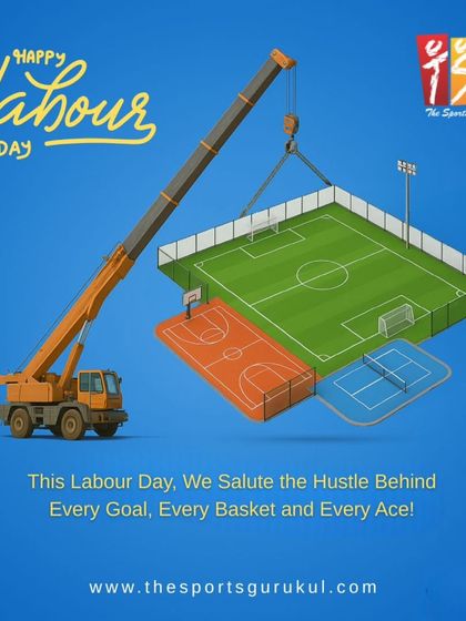 Behind every great sports facility is a team of dedicated builders, engineers, and technicians. This graphic is a salute to the hard work that goes into constructing the courts and turfs where athletes can perform at their best.