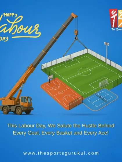 Behind every great sports facility is a team of dedicated builders, engineers, and technicians. This graphic is a salute to the hard work that goes into constructing the courts and turfs where athletes can perform at their best.