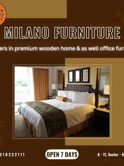 We specialize in providing complete furniture solutions for the hospitality industry. This hotel room setup, featuring a custom bed with a padded headboard and matching nightstands, is an example of our bulk manufacturing capabilities for hotels and resorts across India.