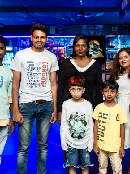 A big family gathering with kids of all ages. I'm happy to provide a fun and safe environment for family parties.