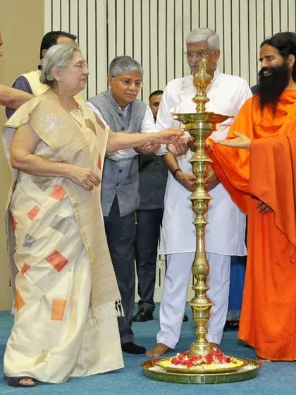 As a leading voice in the global yoga community, I was honored to grace the Yoga Connect summit organized by the Ministry of Ayush. This reflects our commitment to sharing the authentic wisdom of yoga on a national and international stage.