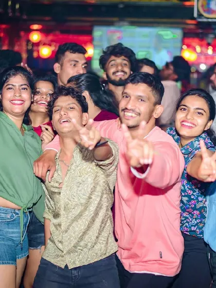 The crowd at Shift HSR is always energetic and ready to party.