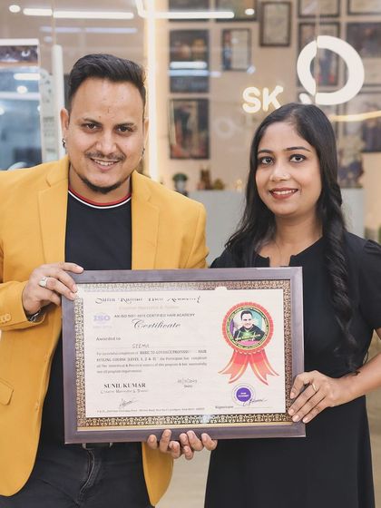 Sunil Kumar - Professional Hairstyling Courses & Training Our Proud Graduates: Student Success photo 46