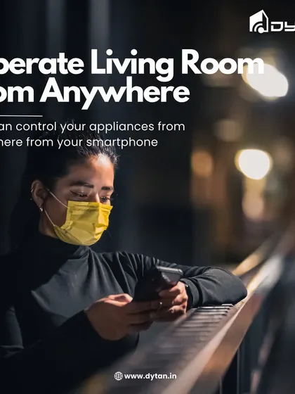 Operate your living room from anywhere. Whether you're on vacation or just out for the evening, you can control all your appliances directly from your smartphone.
