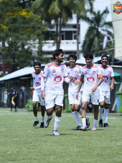 The smiles say it all. Winning is great, but winning with your teammates is even better.