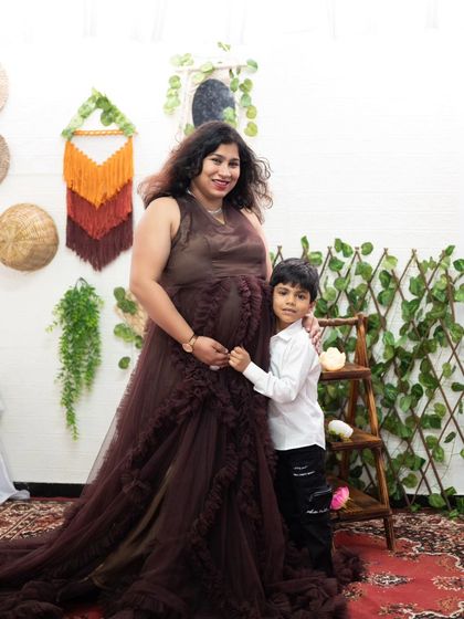 Dee Yashaswini - Occasion Wear Rentals Maternity Photoshoot Outfits photo 73
