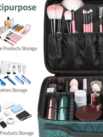 This organizer is truly multipurpose. You can use it to store skincare, toiletries, or even digital accessories, making it an incredibly versatile gift.