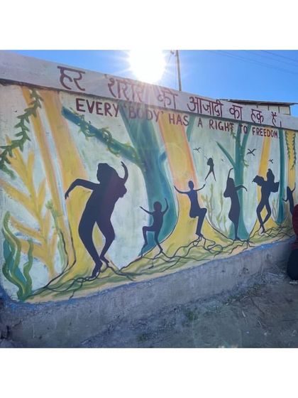 Anupama - Custom Artwork & Murals Murals with a Message: Art for Communities & Schools photo 19