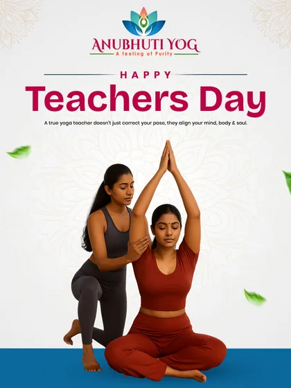 A true teacher does more than correct your posture; they help align your mind and body. Here, one of our instructors provides gentle, hands-on assistance to ensure proper alignment and a deeper stretch.