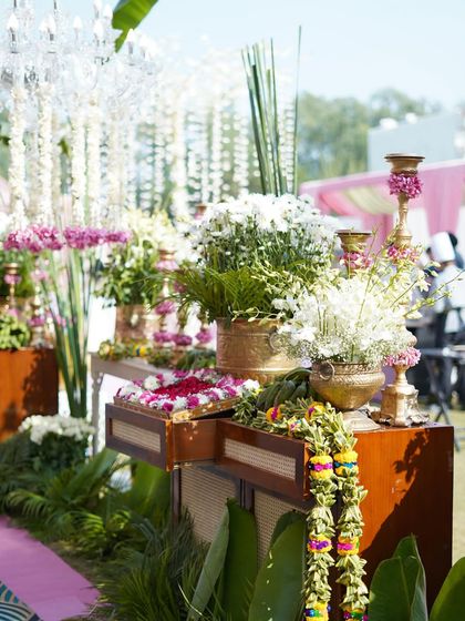 Gulabi Genda: A Pink & White Jaipur Wedding photo 11