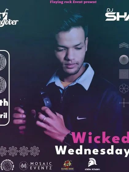 Another "Wicked Wednesday" flyer, promising to repeat the thrill every week.
