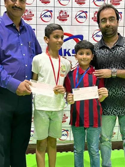 It is great to see the next generation of badminton talent. I offer specific categories for young players, like these winners from the Under-9 boys' group.