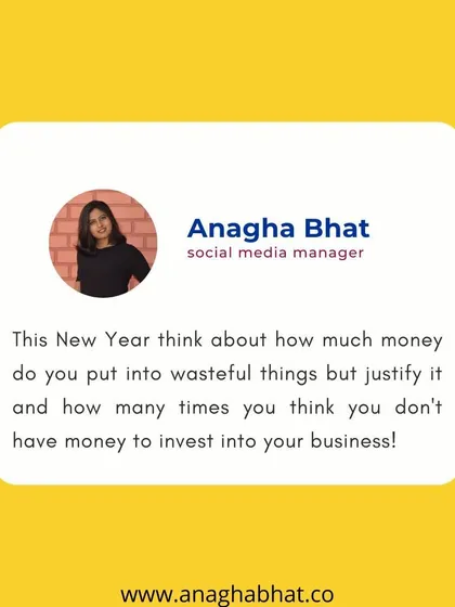 This is a money mindset check. It's easy to spend on little things but hesitate to invest in your business. I wrote this to encourage entrepreneurs to be aware of their spending and budget for growth.