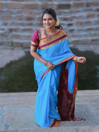 Designer Trends - Ethnic & Occasion Wear Rental Elegant Kanchi & Silk Sarees photo 26