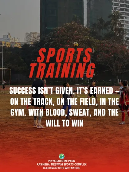 We teach our players that success is not given, it is earned with blood, sweat, and the will to win. This mindset is at the core of our sports training, preparing young athletes to chase greatness on the field and in life.