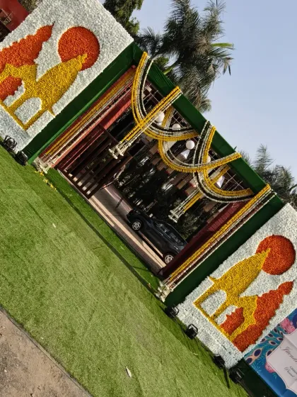 Vibrant Haldi & Mehendi Setups photo 12