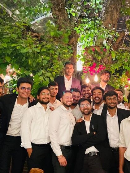 Another shot of our team enjoying some downtime together.