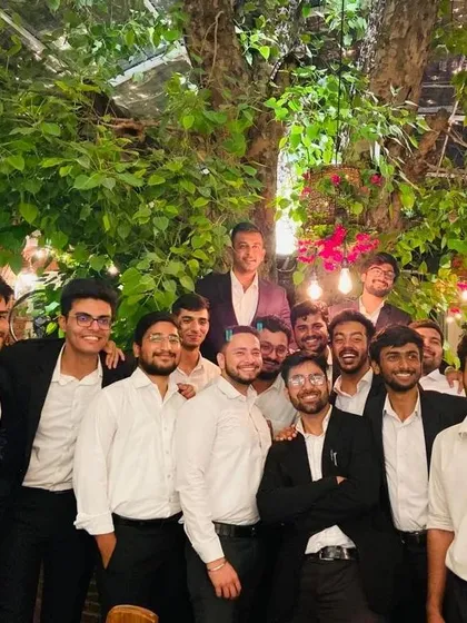 A happy group photo with the team. These moments of celebration are what fuel our drive to succeed for our clients.