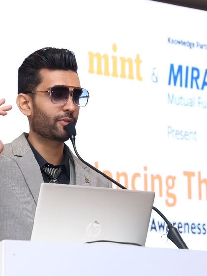 Explaining the next segment of the Mirae Asset financial summit. Clear communication and articulation are fundamental to my role as a corporate host.