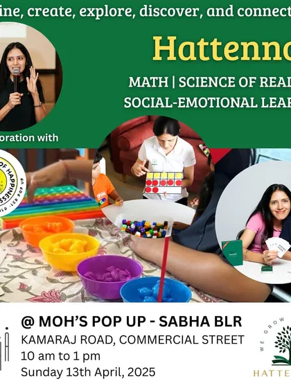 This is an announcement for one of my pop-up events where I showcase my learning kits. These events are a wonderful opportunity for me to connect with parents and children, and to see the immediate joy and engagement my games can spark.