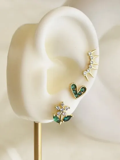 Your new daily obsession. These newly launched earring sets are perfect for creating a curated ear look.
