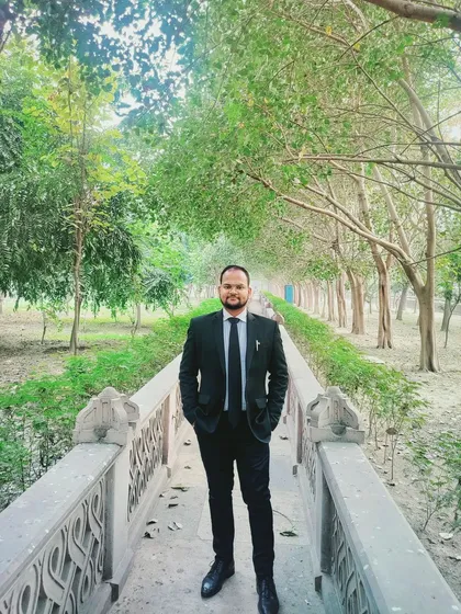 Taking a moment to relax after work. I believe in finding a balance between the demands of the legal profession and personal well-being.