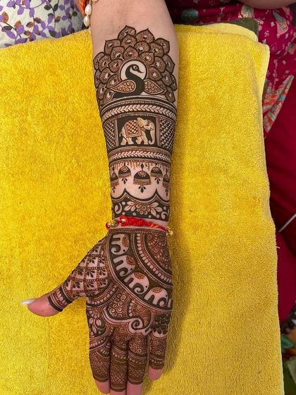 Vijay Singh - Special Occasion Mehandi The Royal Elephant Motif photo 3
