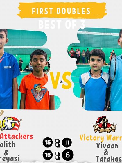 Manoj Kumar - Badminton Coaching for Kids & Youth Intra-Academy Rolling Cup photo 65