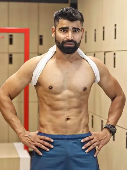 The journey to stronger muscles passes through sore muscles. This client's hard-earned physique is a testament to pushing through discomfort to achieve his goals.