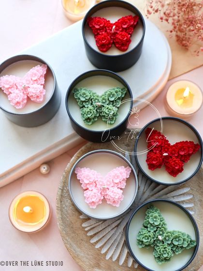 Over The Lune Studio - Decorative & Sculptural Candles Decorative Jar & Tin Candles photo 9