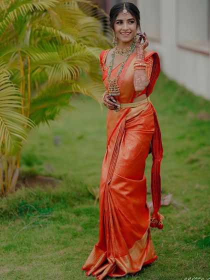 Anthariya by Nidhi Gowda - Custom Bridal & Occasion Wear Grand Bridal Sarees & Muhurtham Wear photo 83