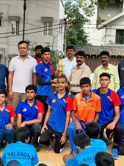 Celebrating our sub-junior boys' and girls' teams who secured 3rd place in the 1st District Level Sub-Junior Netball Championship.