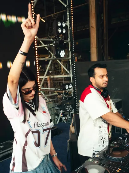 Going back-to-back with my homie Farhan Rehman. There's a special energy when two DJs sync up perfectly, blending soulful disco and hard-hitting house to keep the floor moving all night long.