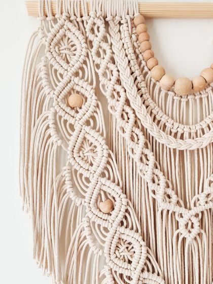 Shikha Agarwal - Custom Macrame & Crochet Home Decor Large Statement Wall Hangings photo 66