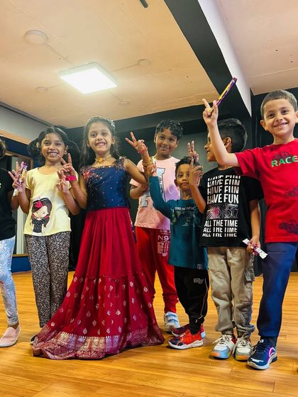 A happy birthday celebration with our little dancers. The studio is like a second family, and we love sharing these special moments.