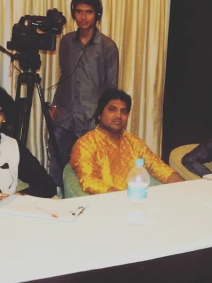 A throwback to when I was on the judging panel for the singing reality show 'Idea Rocks India' for MTV. It was an honor to help discover new talent and a great experience to be recognized as an expert in vocal performance and music.