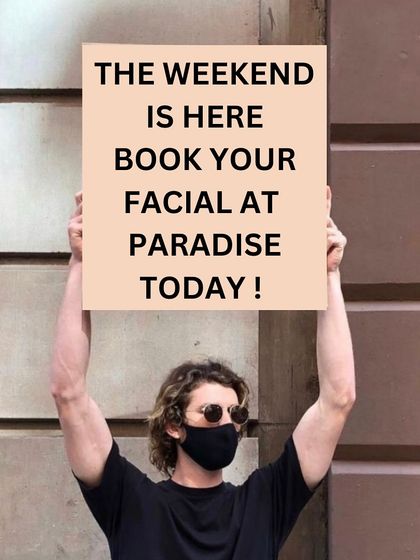 If you were waiting for a sign to book that facial, this is it. The weekend is here, and it's the perfect time to glow up and let your skin steal the spotlight.