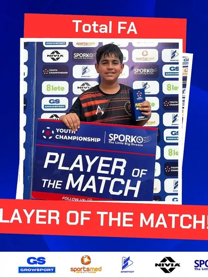 Moments like these define champions. Another Player of the Match award for a TFA star.