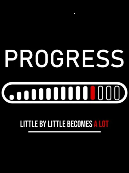 Progress isn't always a giant leap. Little by little becomes a lot. Consistency is the key to achieving big goals.