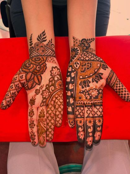 Ashok Mehandi Art - Guest & Festive Mehndi Intricate Hand Designs photo 8
