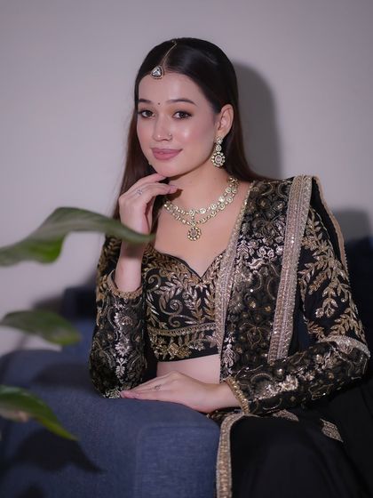 Glam for Sangeet & Reception photo 18