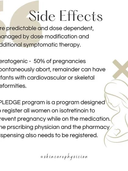 Your baby's safety is the top priority. This is why I am extremely cautious about treatments like Isotretinoin, which is known to be teratogenic and must be avoided. My guidance is always rooted in safety and medical evidence.