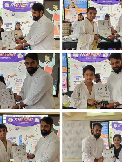More happy faces from our belt promotion ceremony. We celebrate the individual progress of each and every student.