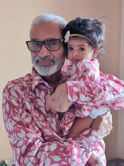 The Urbanbed family dazzles in matching block-print shirts made by me. I love creating coordinated outfits for families to celebrate their special moments together.