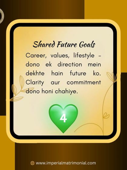 Green Flag 4: Shared Future Goals. When you both look towards the future in the same direction regarding career, values, and lifestyle, it shows clarity and commitment.