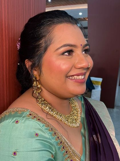 Deepti Purshotham - Bridal & Occasion Makeup Timeless South Indian Brides photo 16