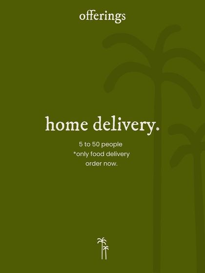 This graphic explains my offerings simply. For home delivery or party catering, I make the experience seamless. If you are interested in a collaboration or pop-up, you can reach out to me directly.